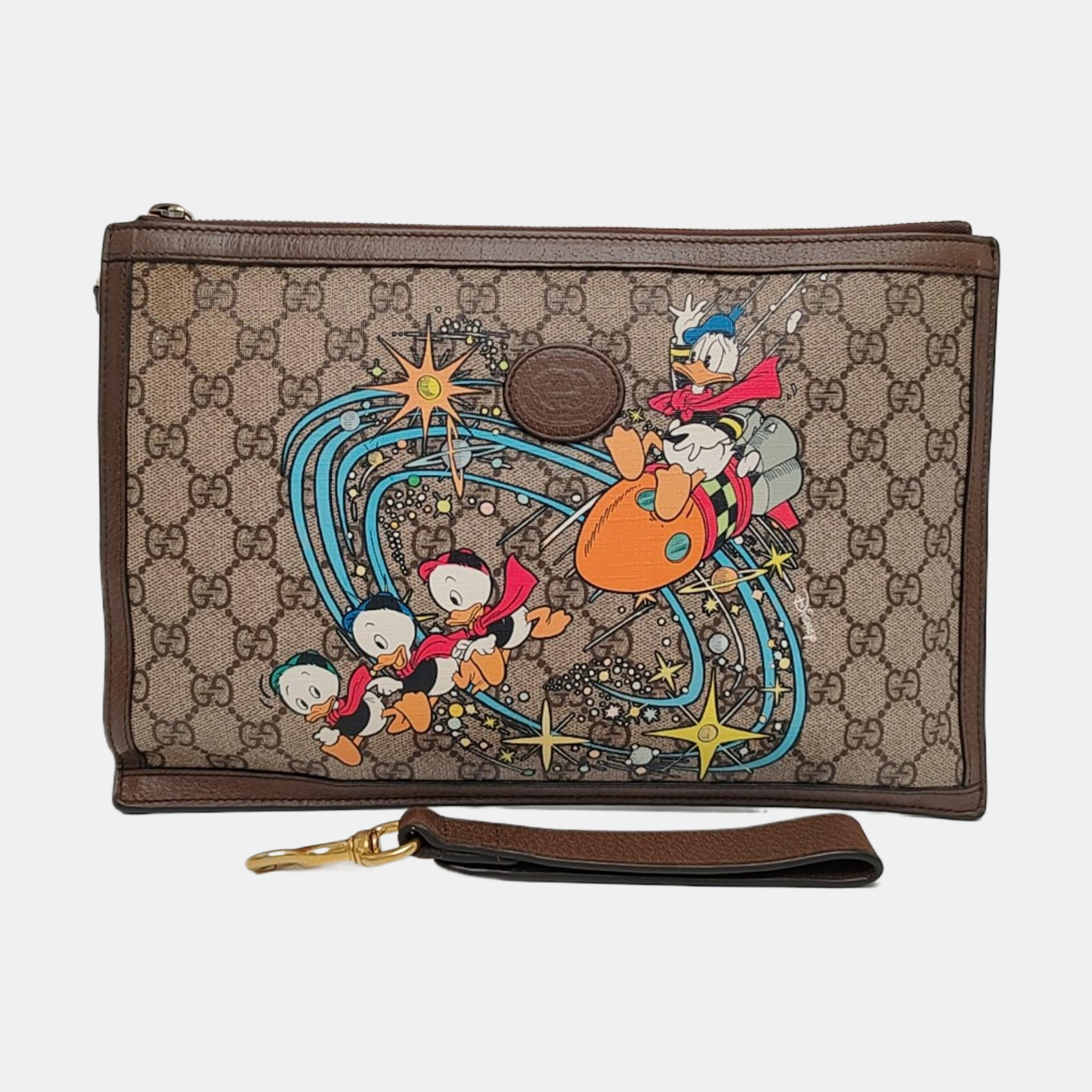 Disney X Gucci Monogram Coated Canvas Beige