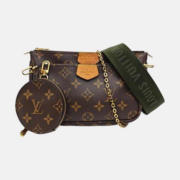 MULTI Monogram Coated Canvas Brown