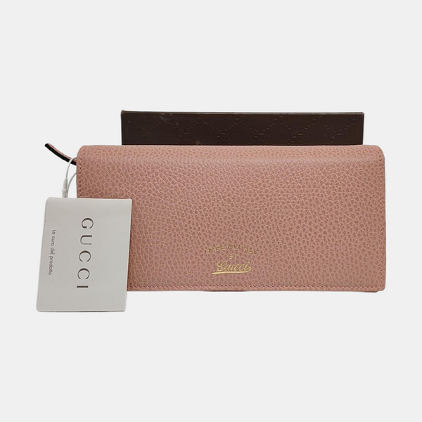 Swing Calfskin Pink Wallet