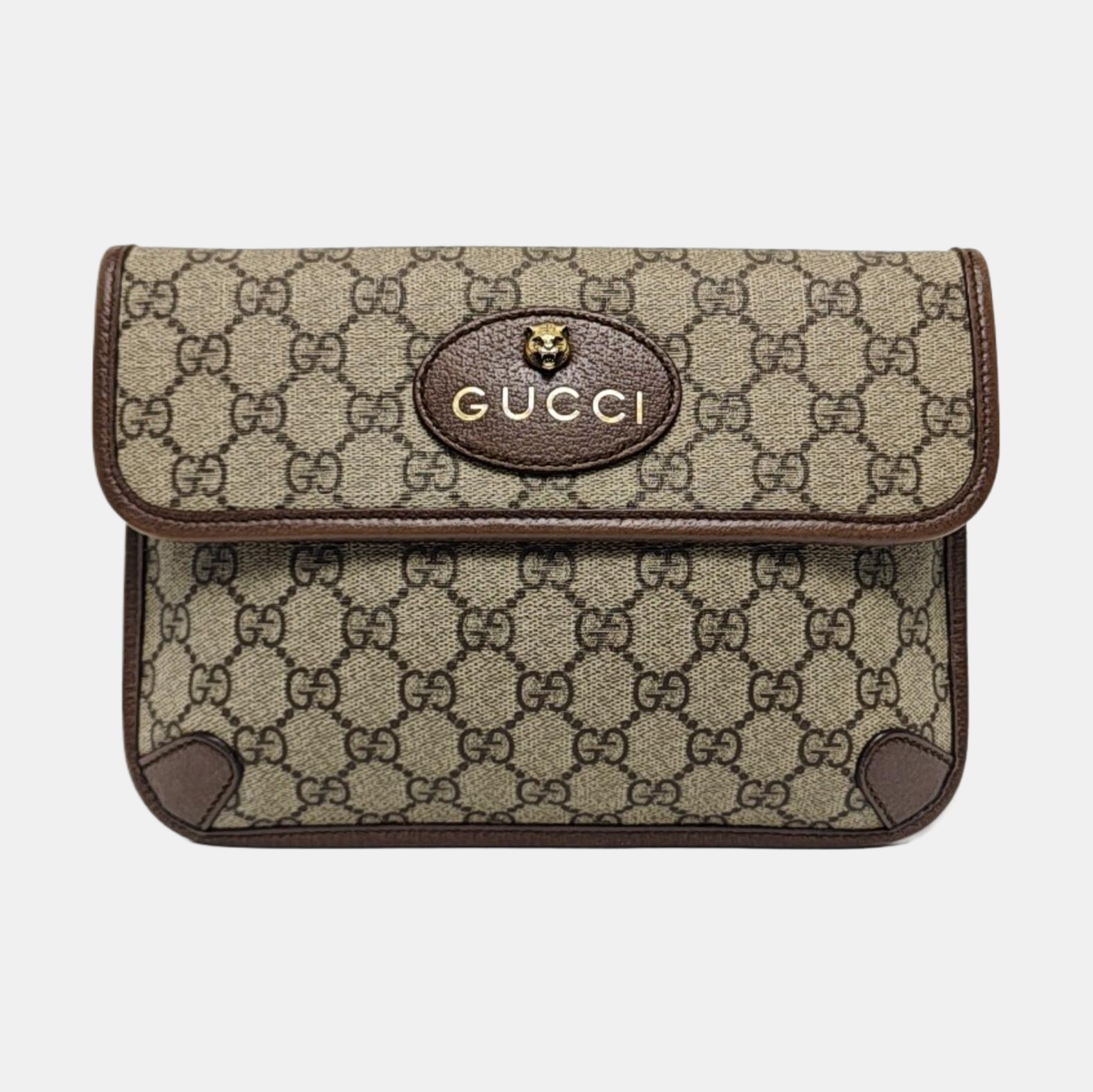 Neo Vintage Monogram Coated Canvas Beige