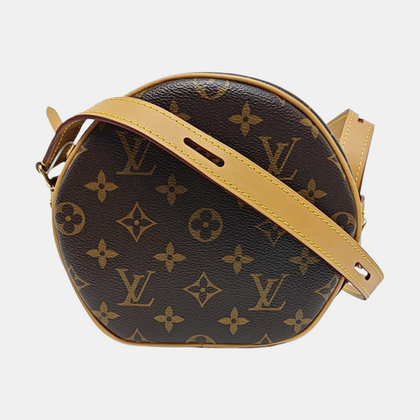 BOITE CHAPEAU PM Monogram Coated Canvas Brown