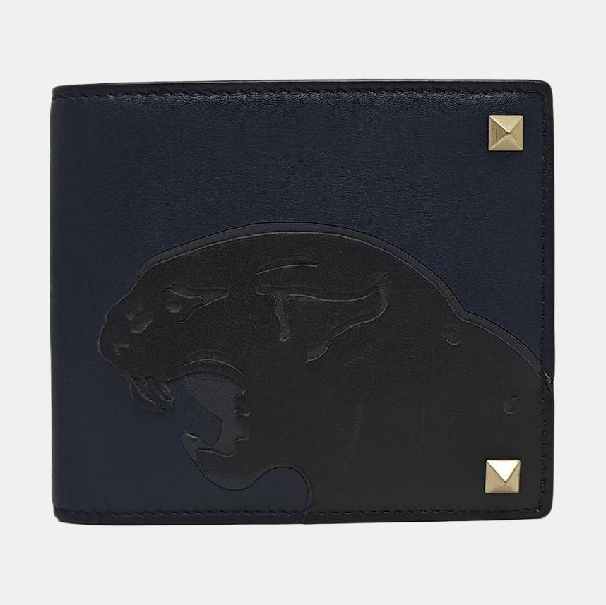 Calfskin Wallet Blue