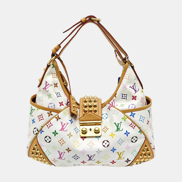 LV × TM CHRISSIE Monogram Coated Canvas White