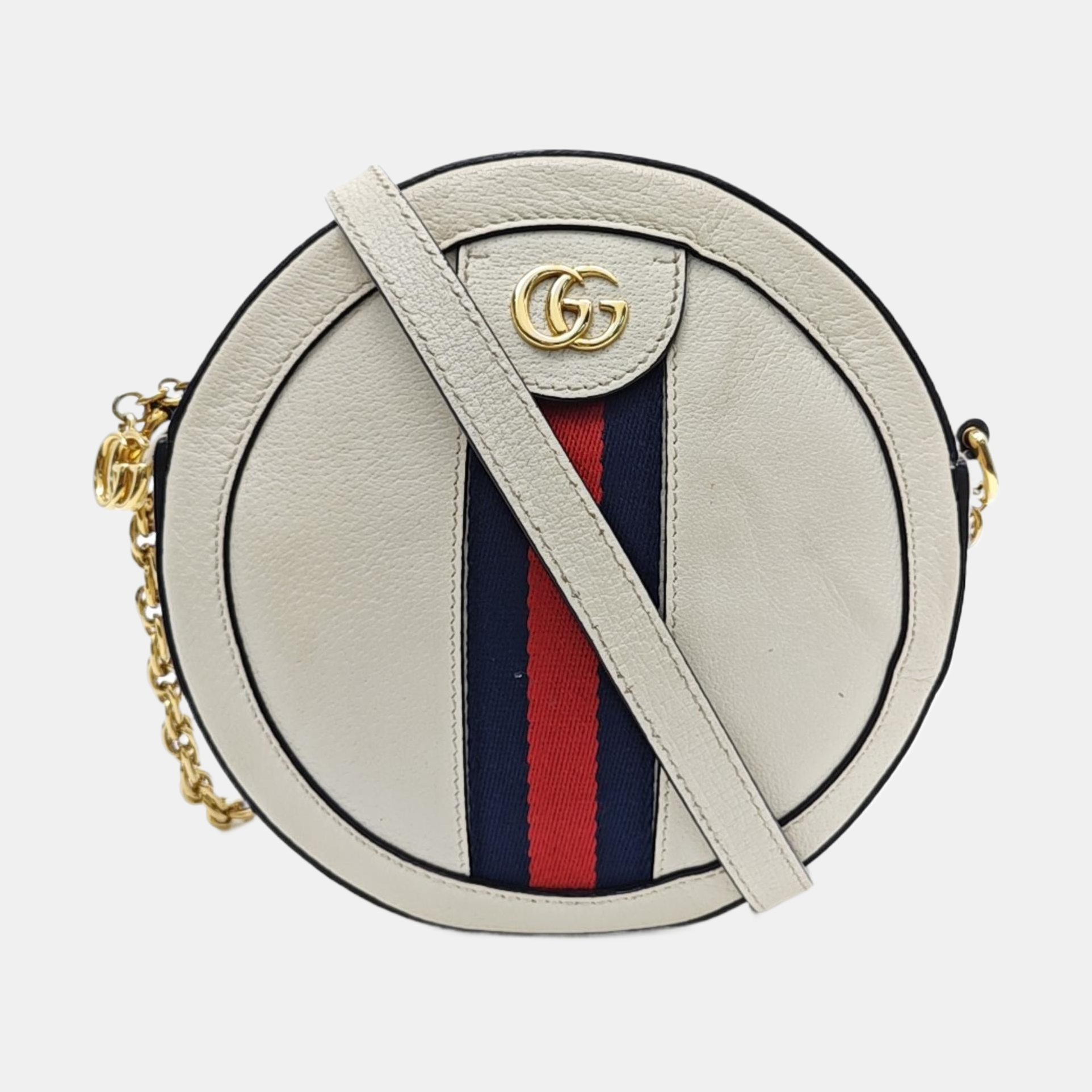 Ophidia Mini Calfskin White