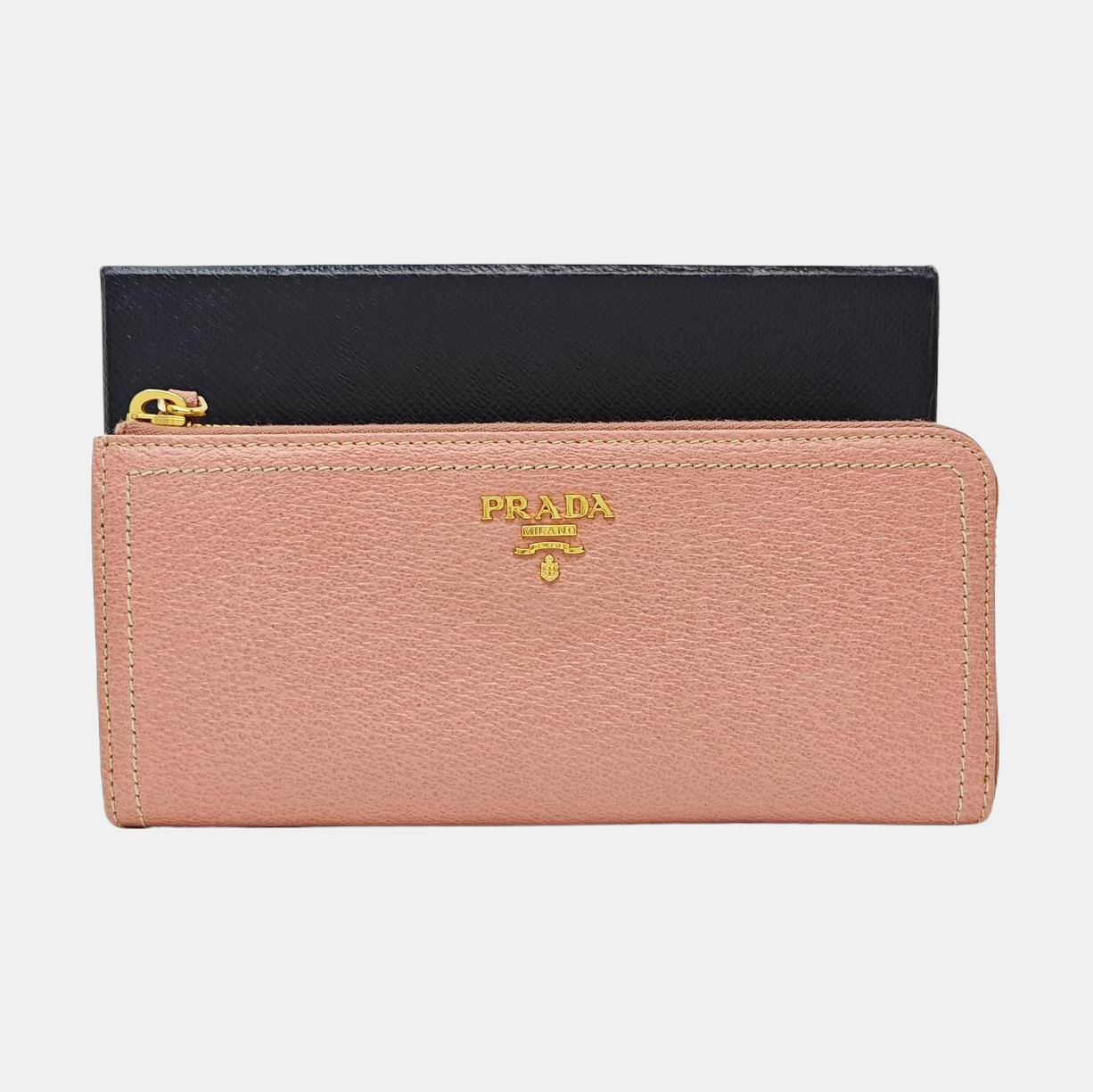Zippy Wallet Calfskin Pink Wallet