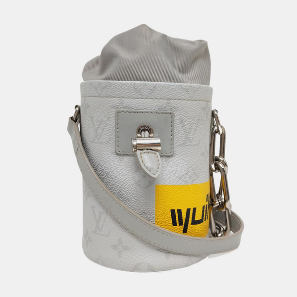 CHALK Monogram Coated Canvas Gray