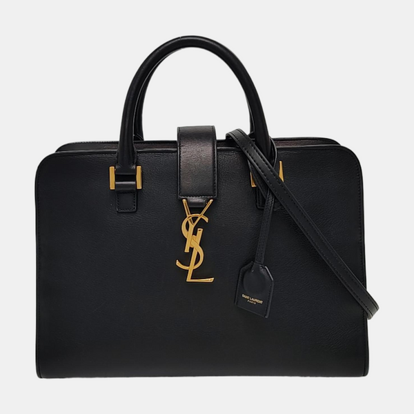 MONOGRAM CABAS Calfskin Black