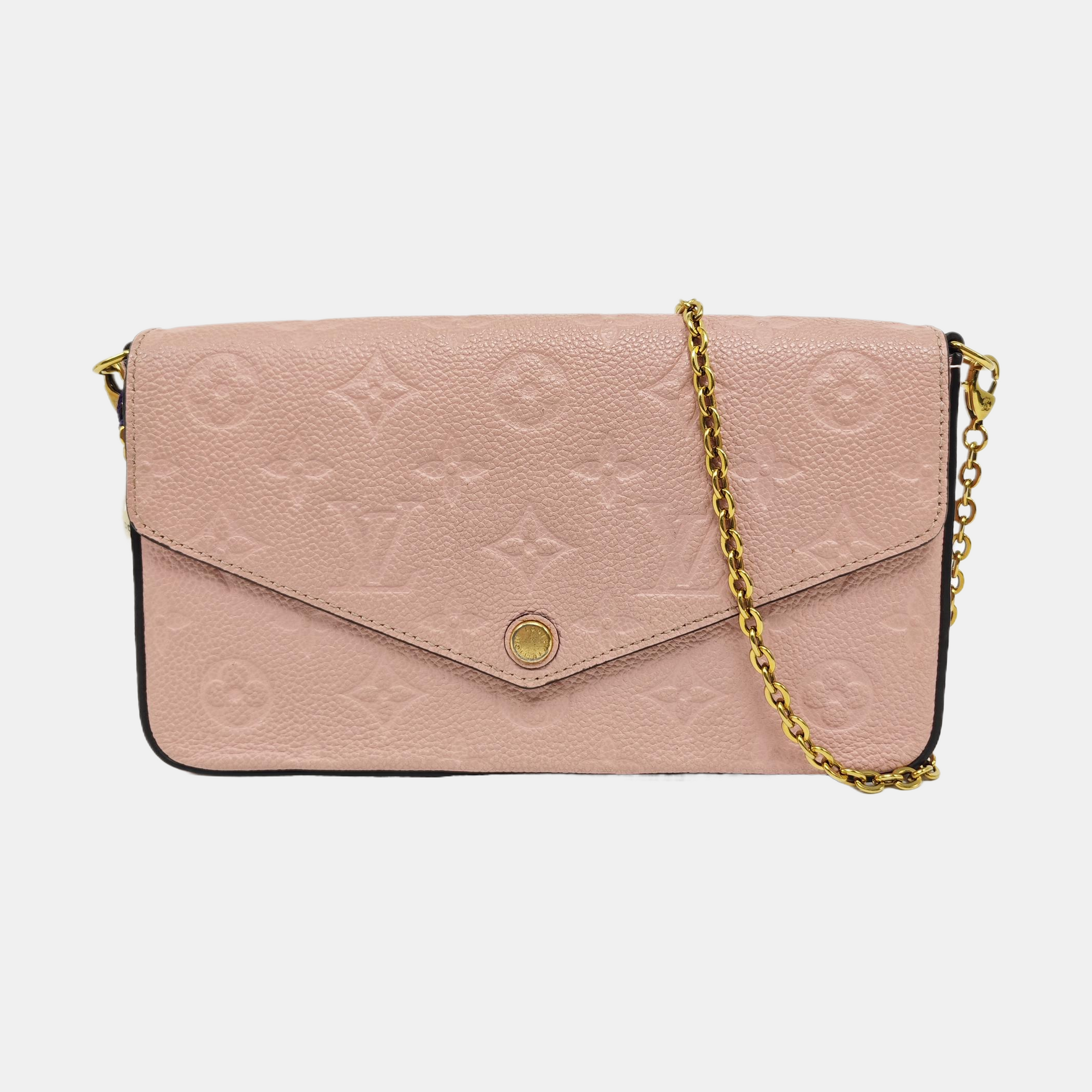 FÉLICIE Monogram Calfskin Pink