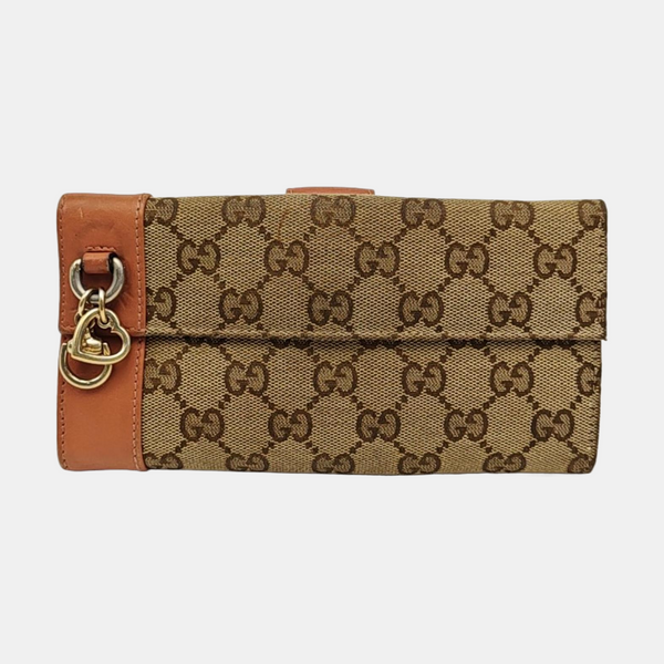 Monogram Canvas Wallet Brown