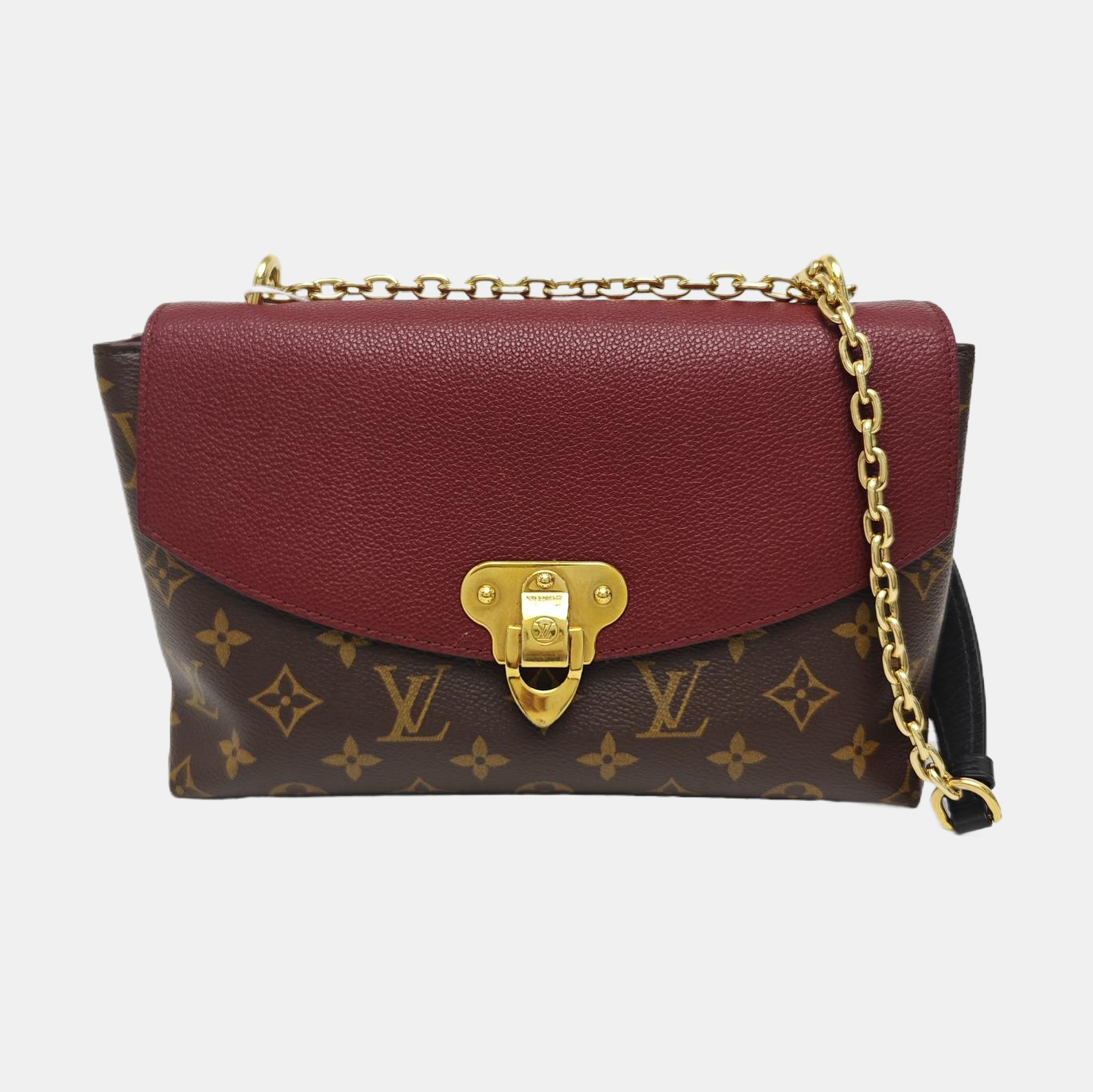 SAINT PLACIDE Monogram Coated Canvas Brown