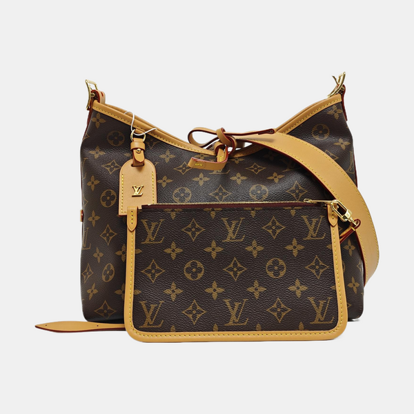 CARRYALL PM Monogram Coated Canvas Brown