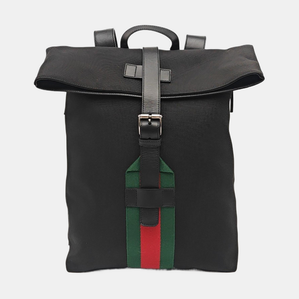 Fabric Backpack Black