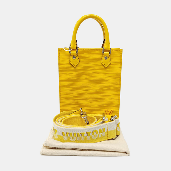 SAC PLAT Mini Epi Yellow