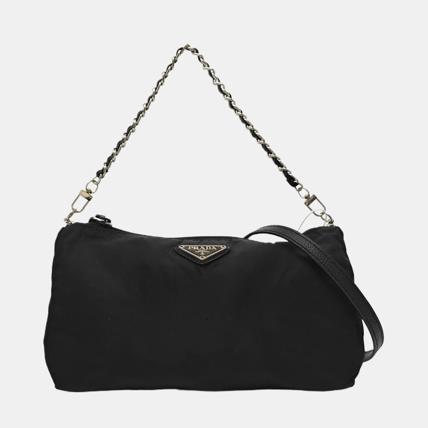 Nylon Clutch Black