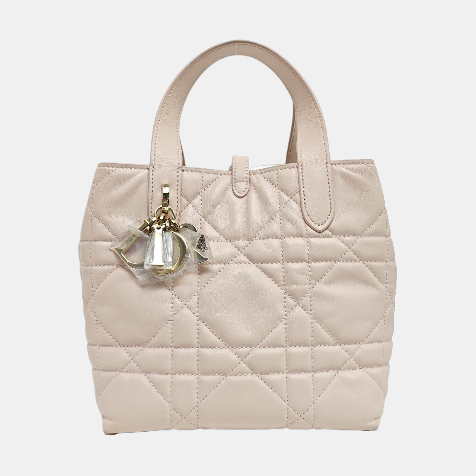 Toujours Small Cannage Calfskin Pink