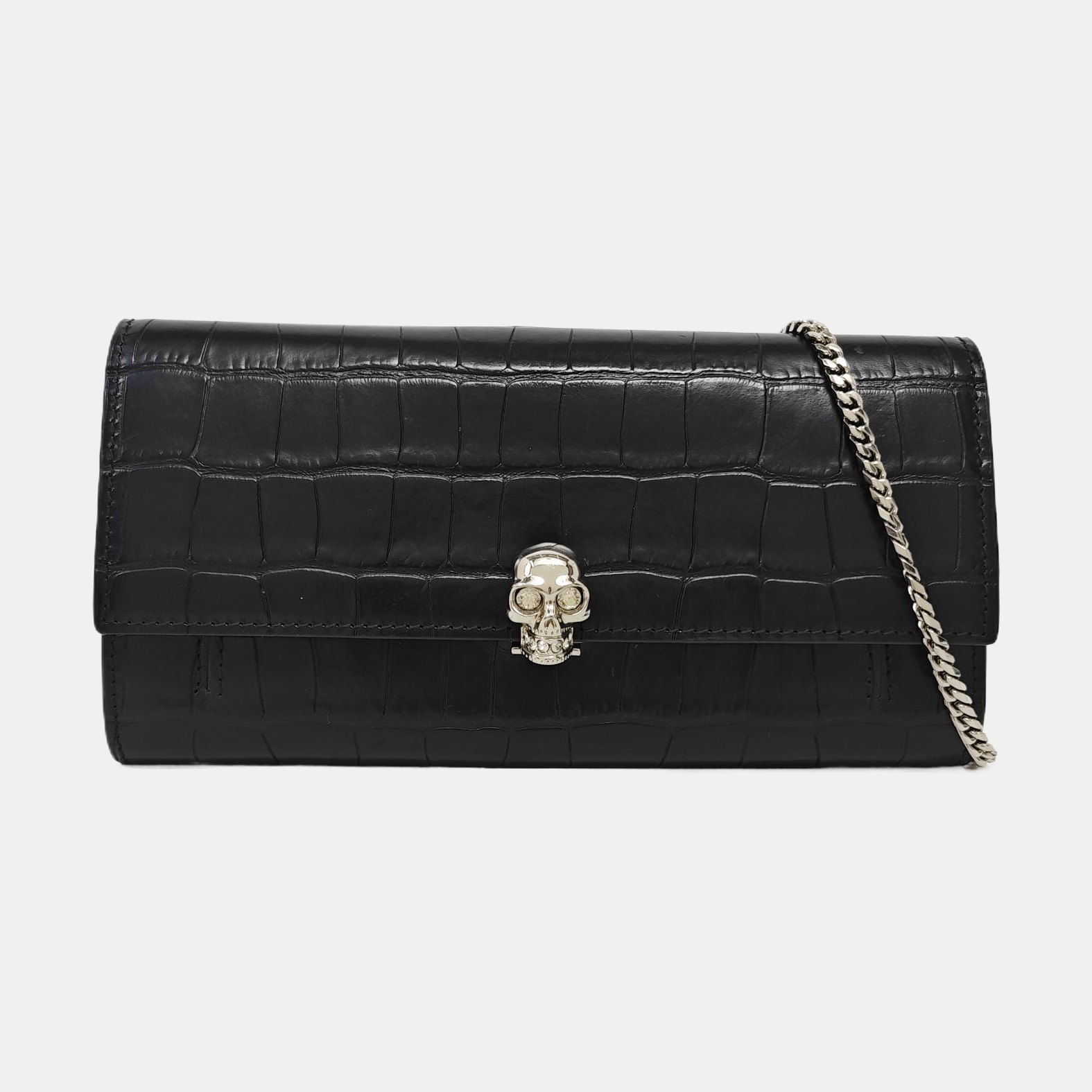 Calfskin Shoulder Bag Black