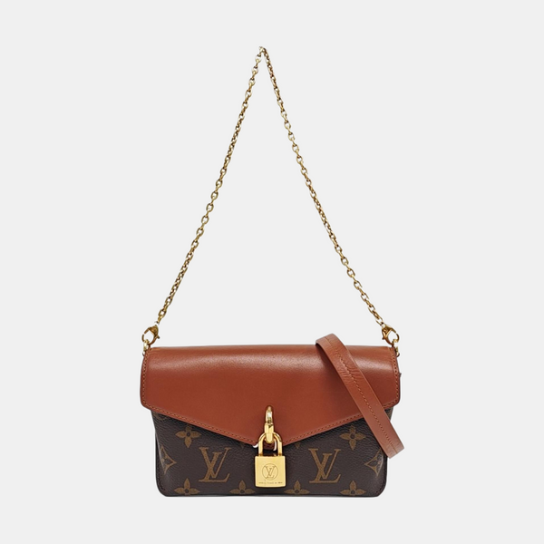 PADLOCK Monogram Coated Canvas Brown
