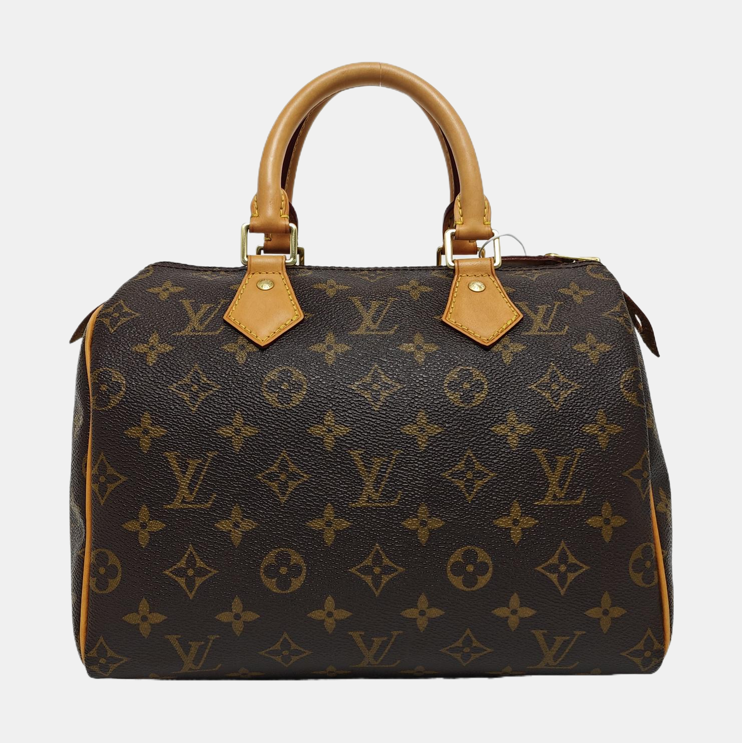 SPEEDY 25 Monogram Coated Canvas Brown