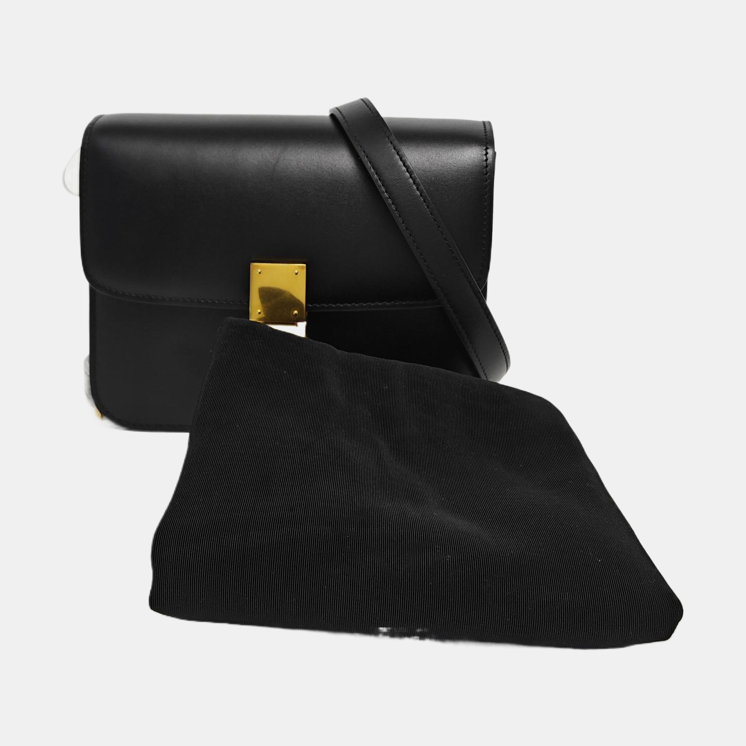 CLASSIC BOX Small Calfskin Black