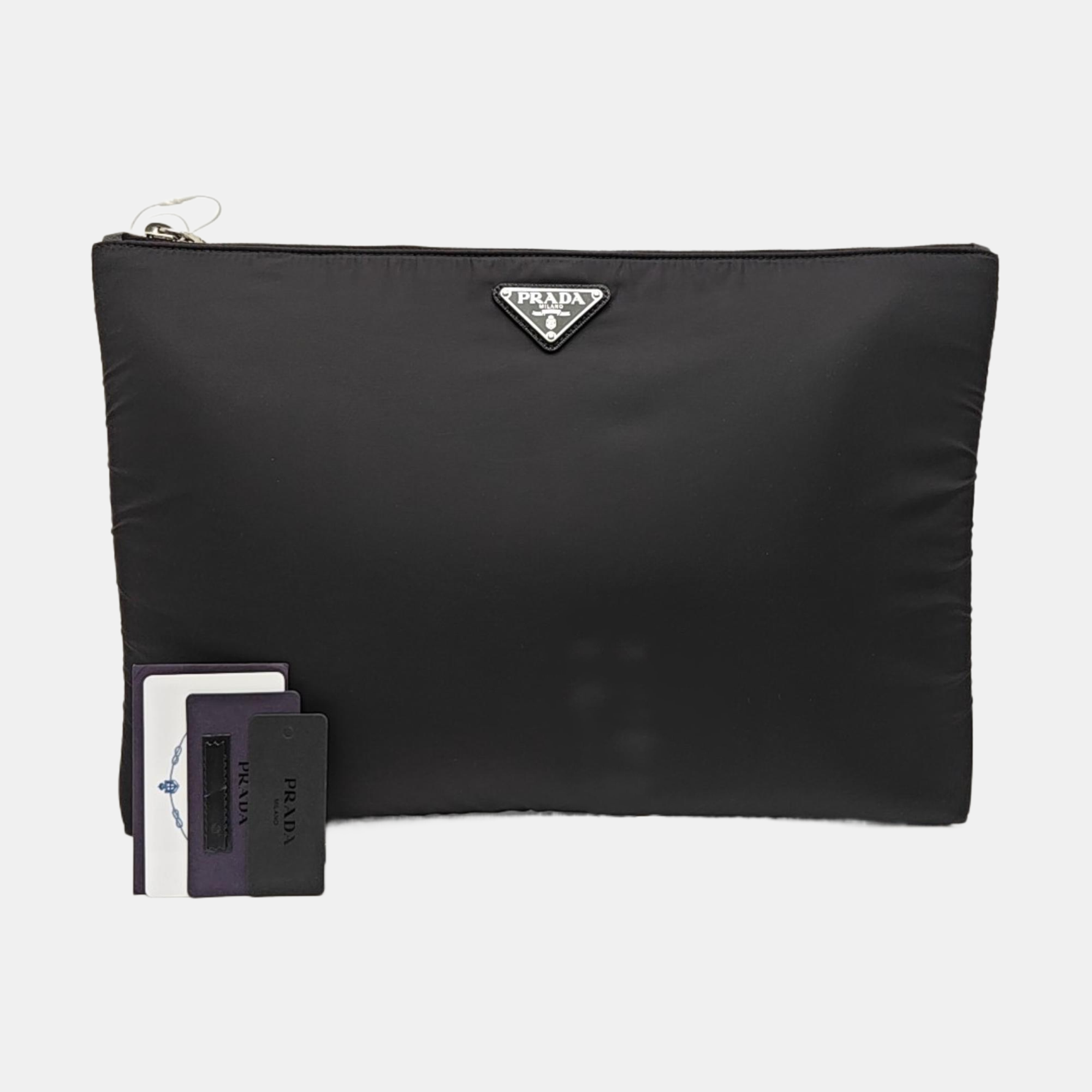 Nylon Clutch Black