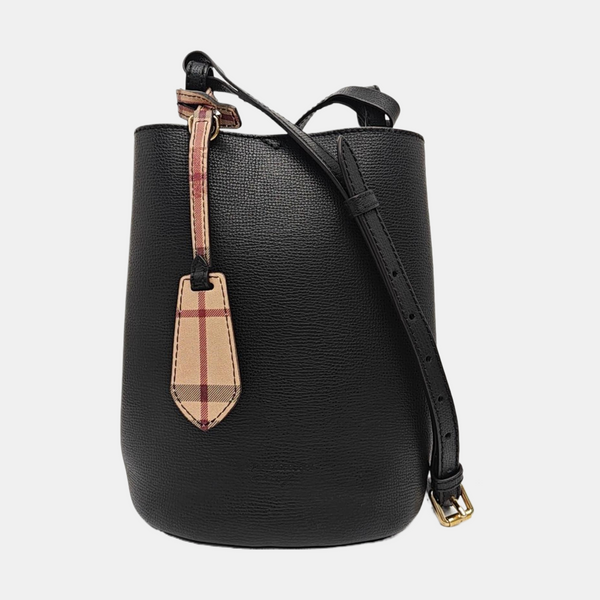 Calfskin Bucket Bag Black