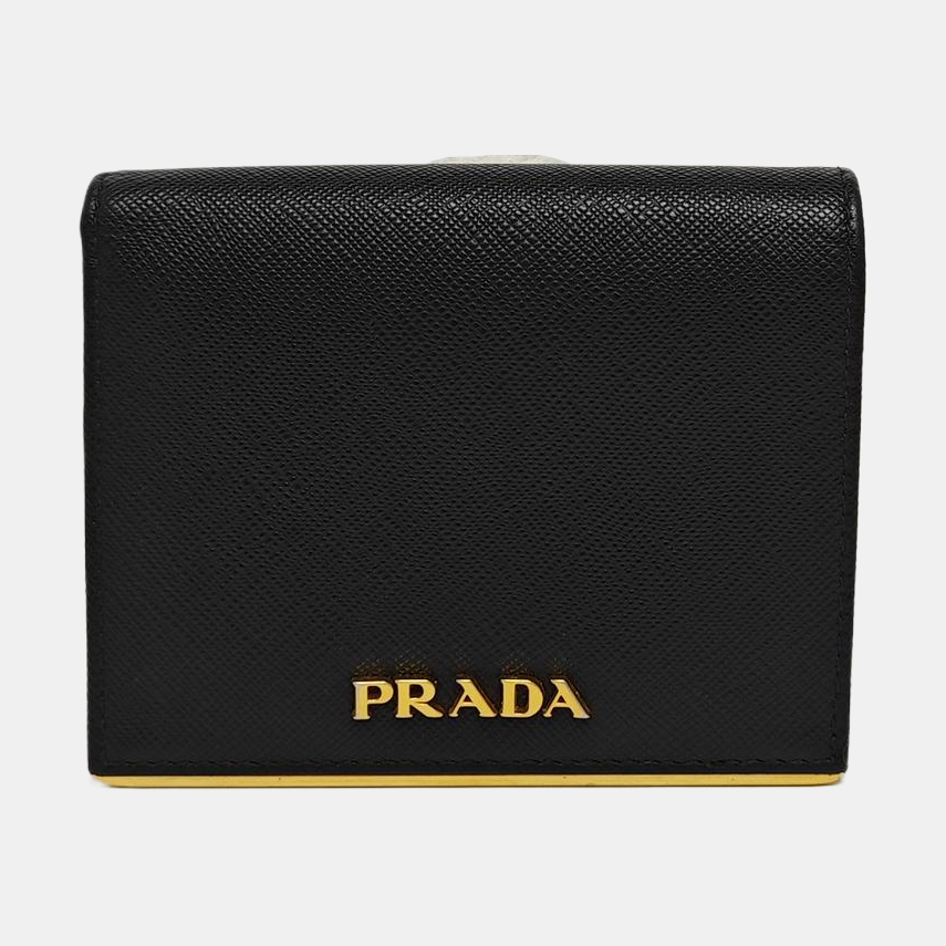 Calfskin Wallet Black
