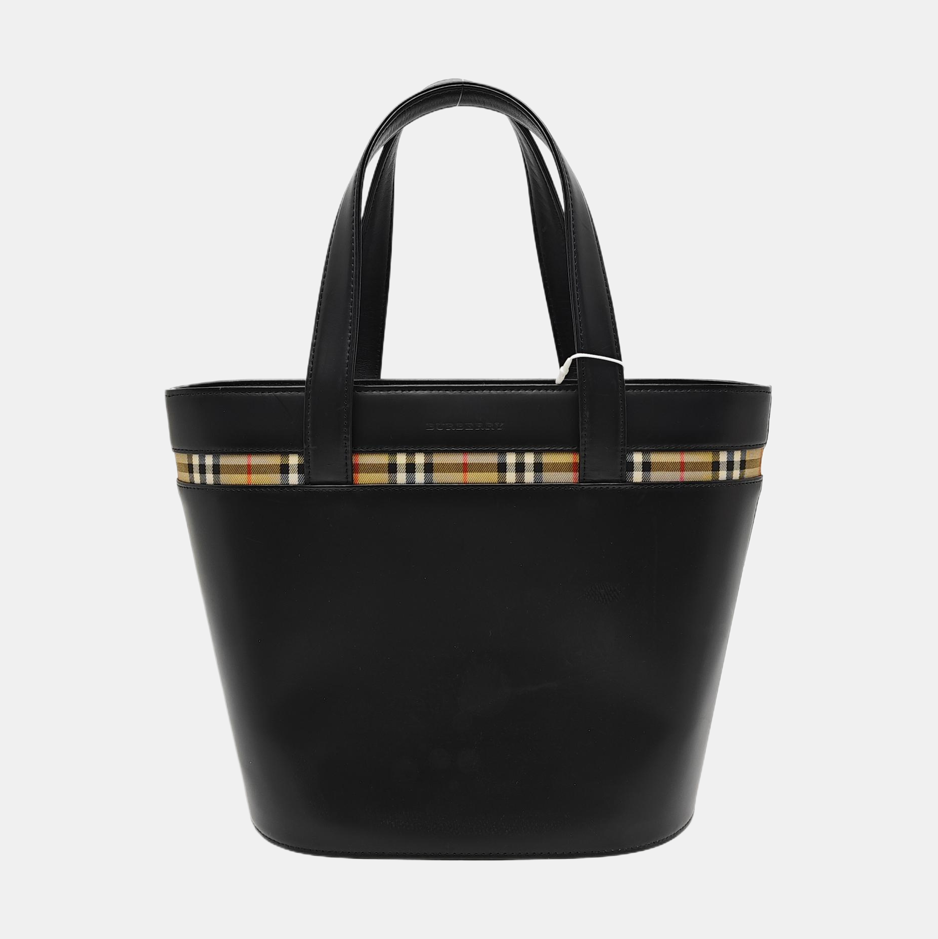 Calfskin Bucket Bag Black