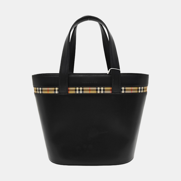 Calfskin Bucket Bag Black
