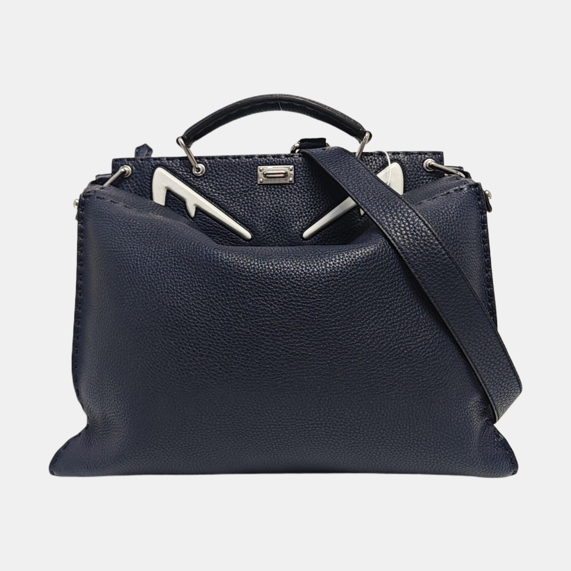 Peekaboo Calfskin Blue