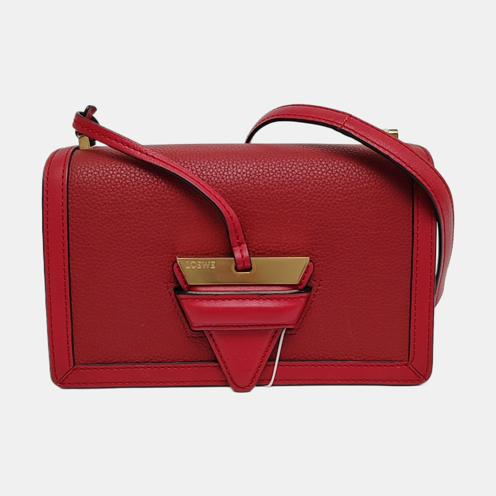 Authenticated pre-owned  Barcelona Calfskin Red - Shoulder Bag at Looply