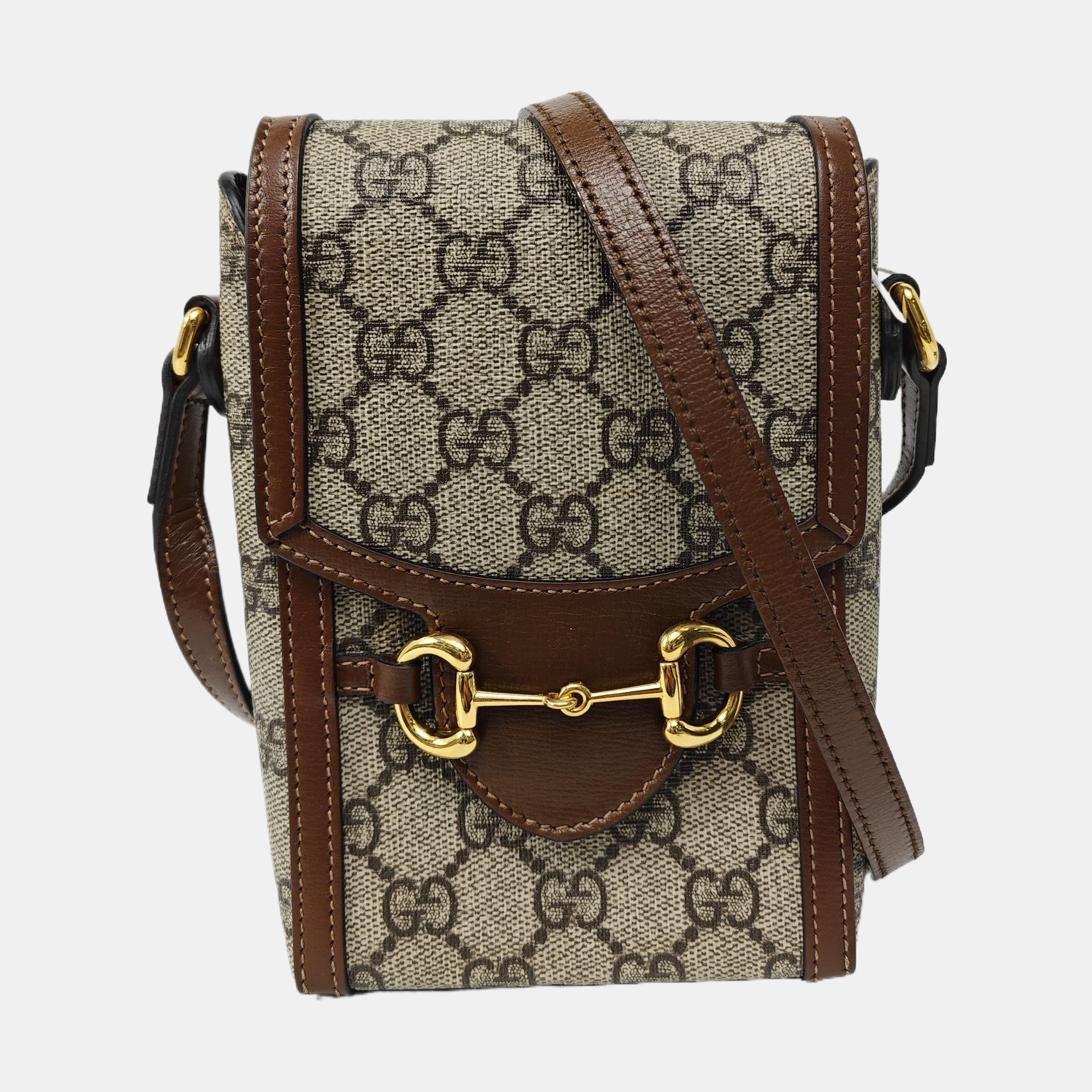 Horsebit 1955 Mini Coated Canvas Beige