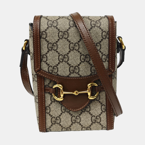 Horsebit 1955 Mini Coated Canvas Beige