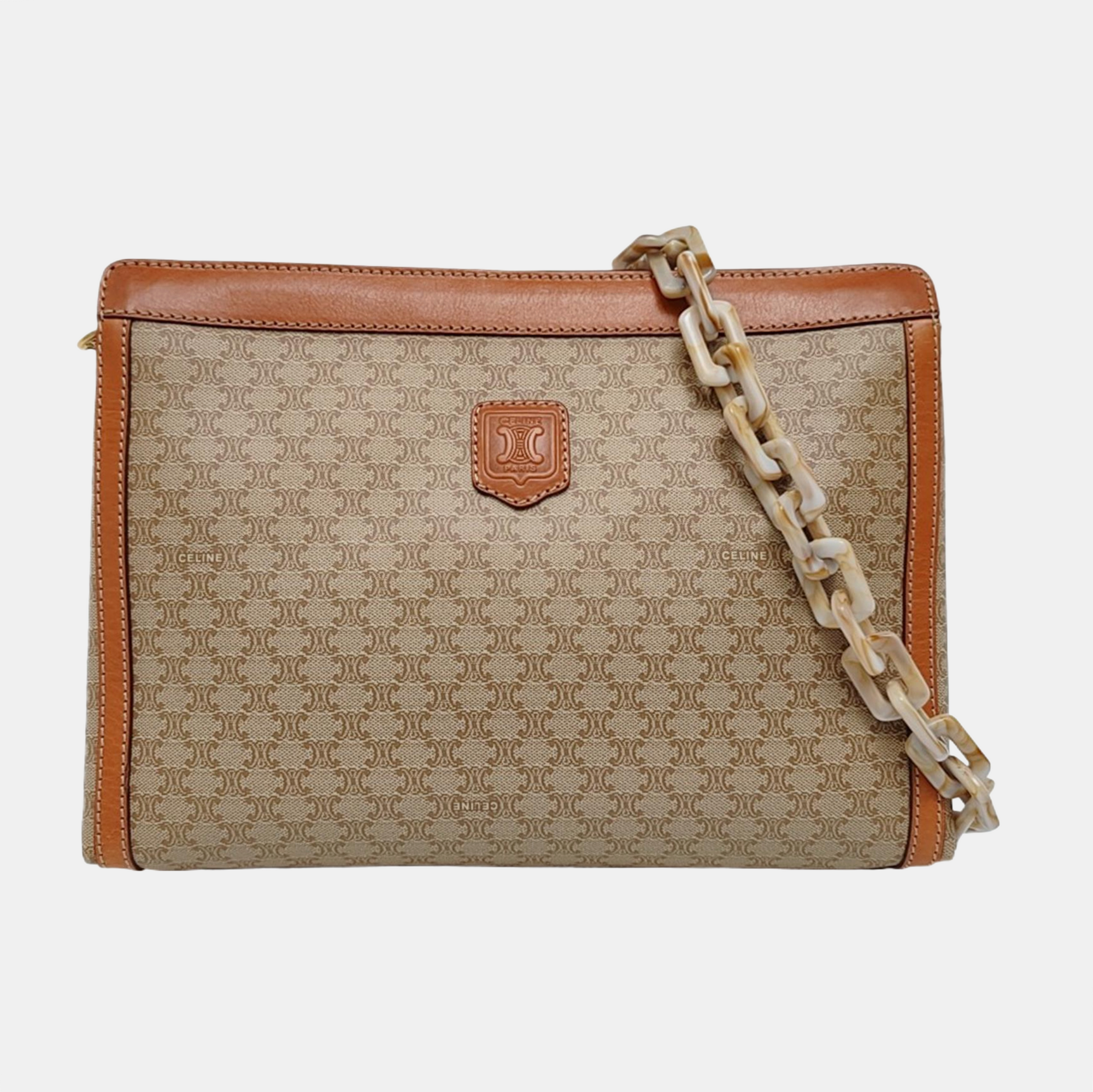 Coated Canvas Beige