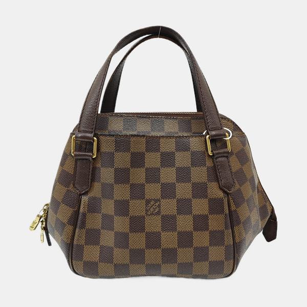 BELEM PM Damier Ebene Coated Canvas Brown