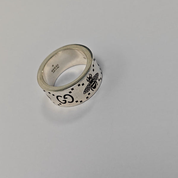 Ghost 925 Sterling Silver Ring EU 51
