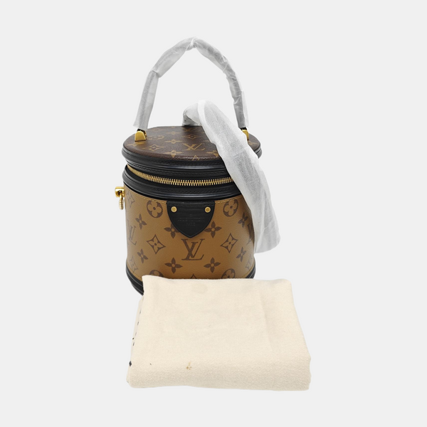 CANNES PM Monogram Coated Canvas Brown