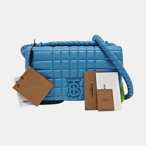 Lola Quilted Lambskin Blue