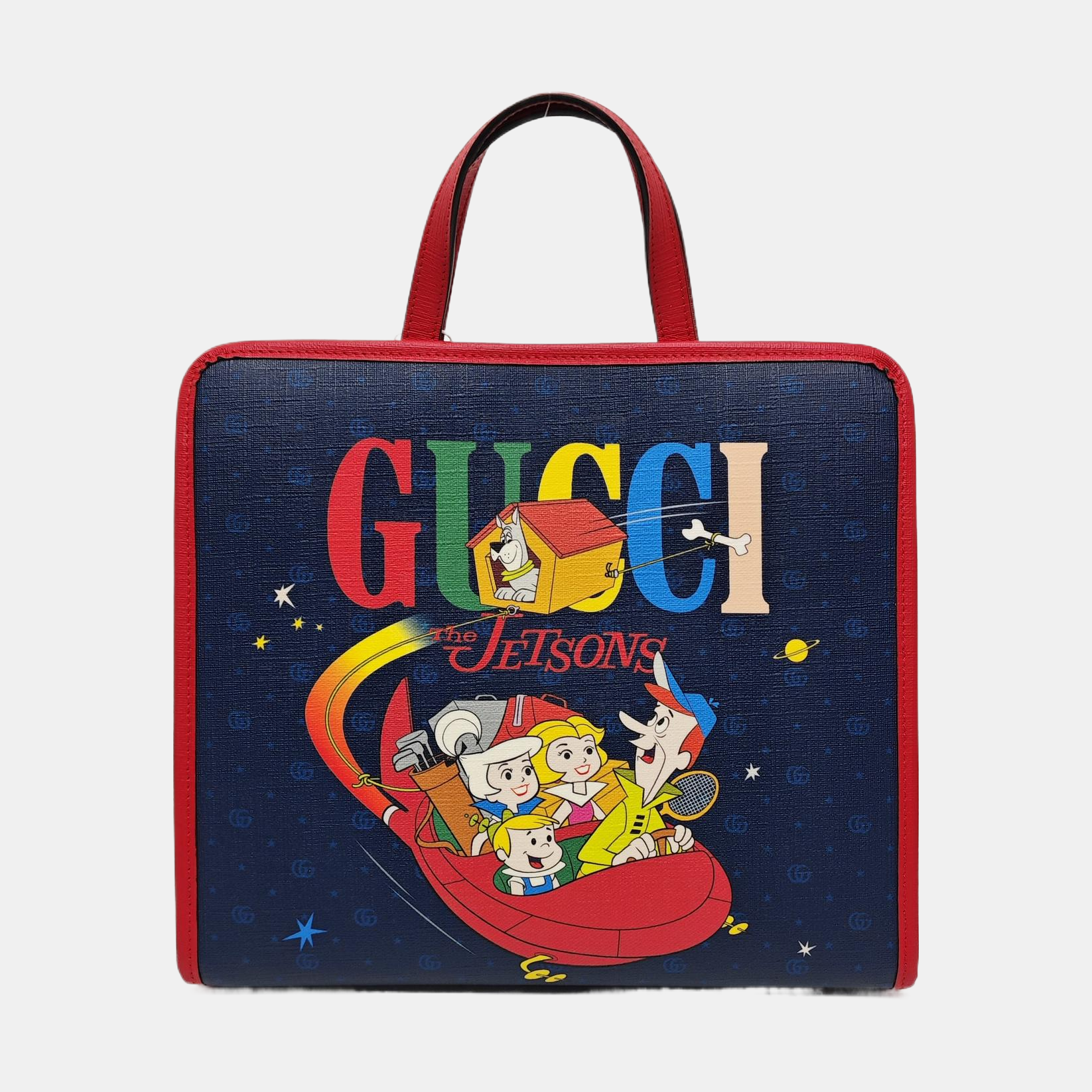GG Supreme Coated Canvas Blue