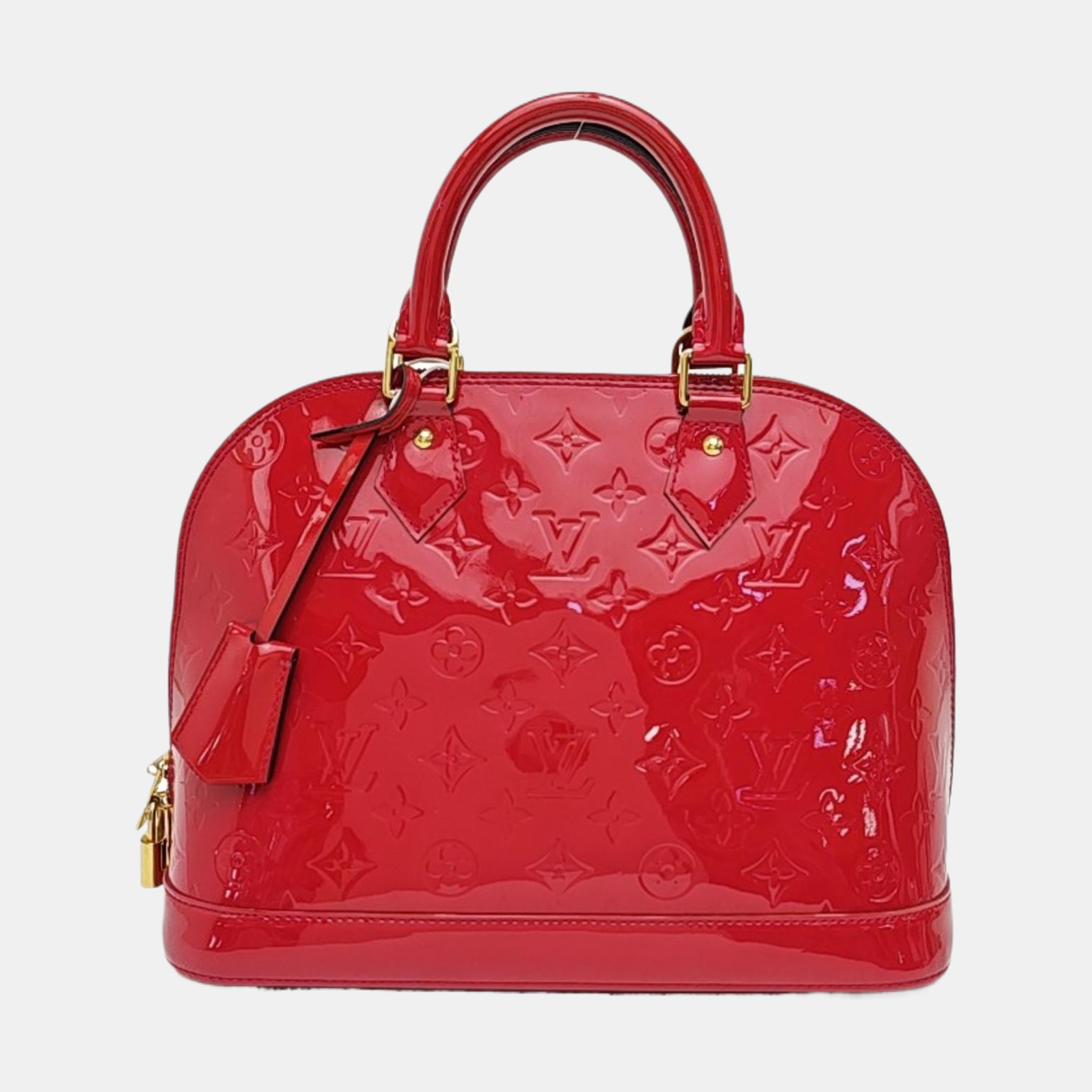 ALMA PM Patent Leather Red