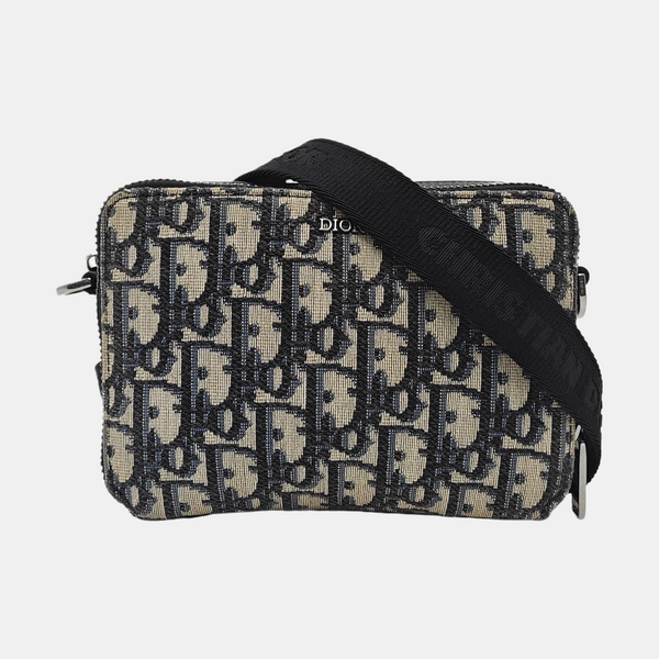 Safari Oblique Canvas Blue