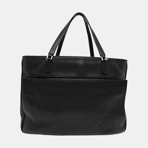 Calfskin Tote Bag Black