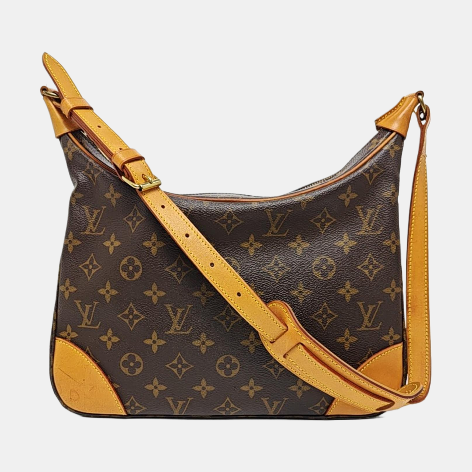 BOULOGNE Monogram Coated Canvas Brown
