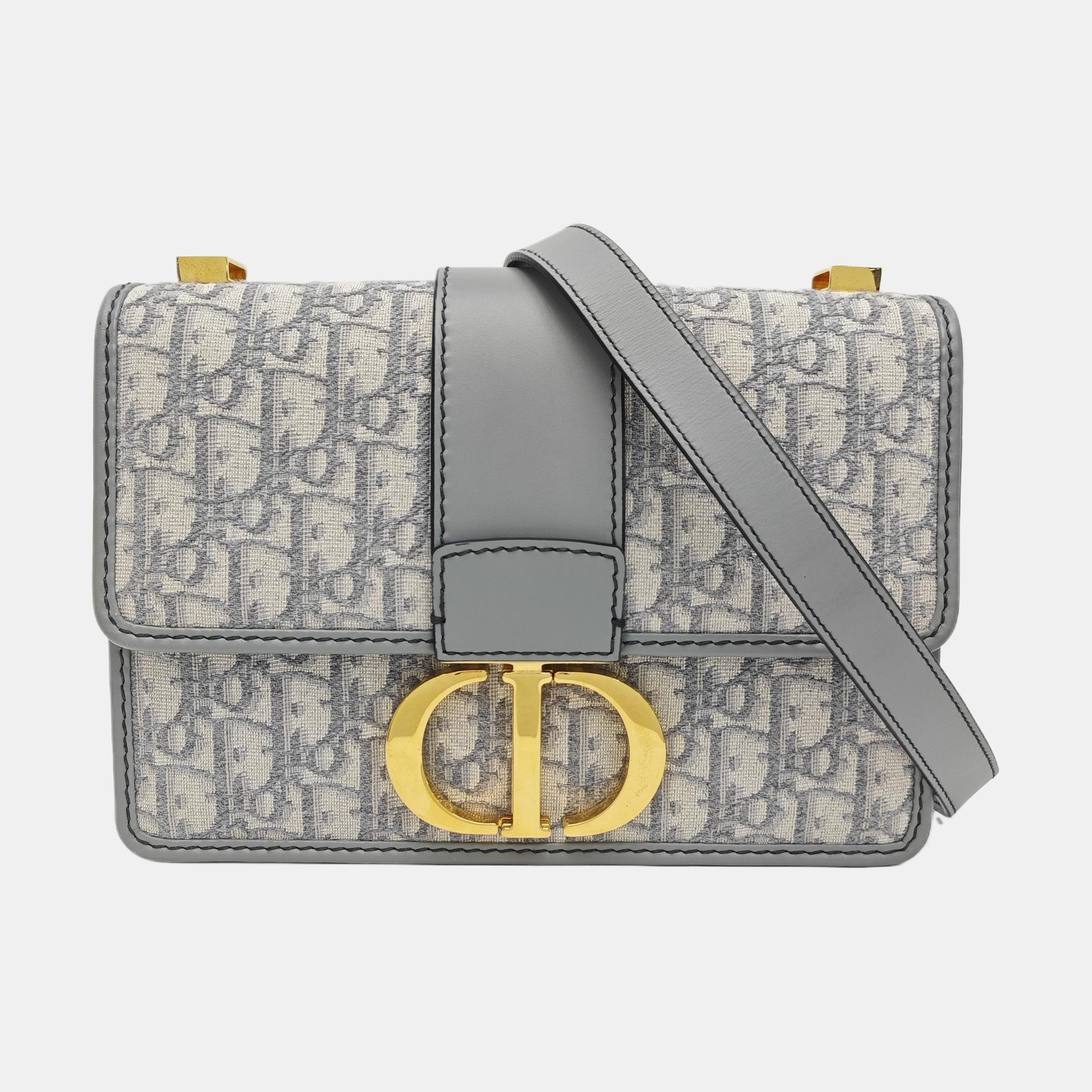 30 Montaigne Oblique Canvas Gray