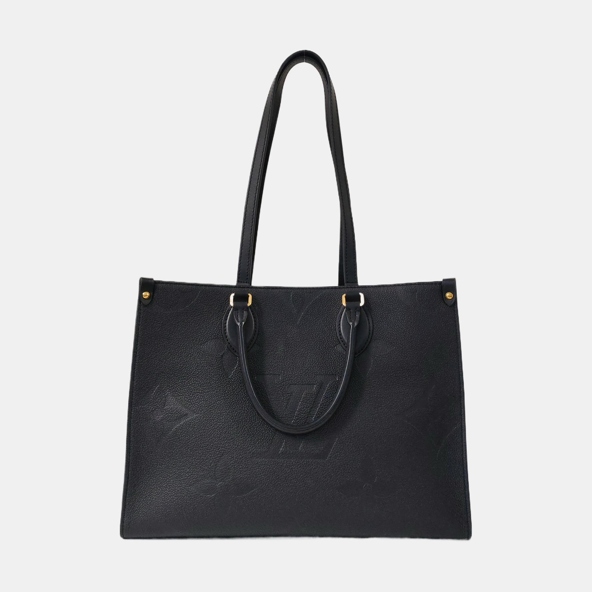 ONTHEGO MM Monogram Calfskin Black