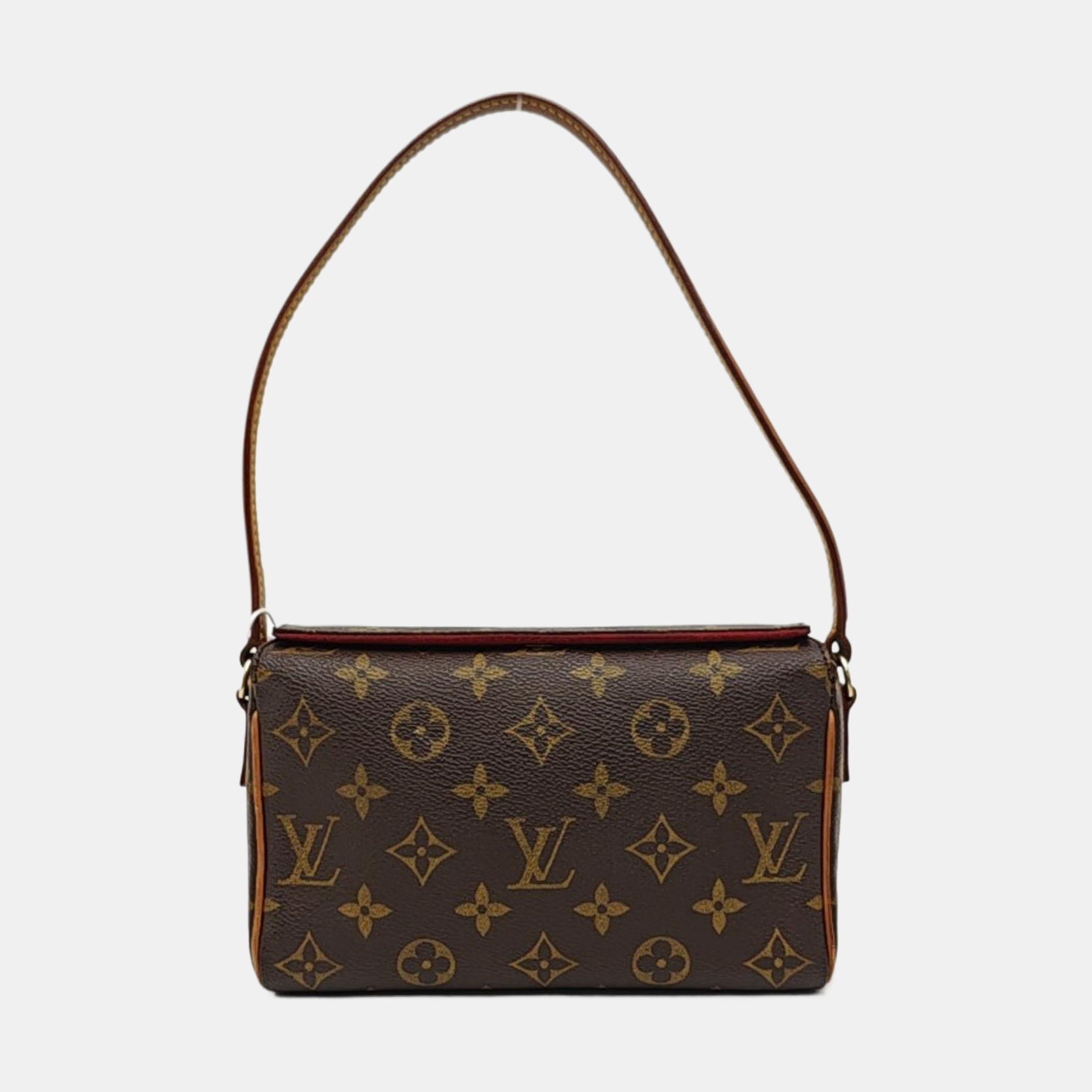 RECITAL Monogram Coated Canvas Brown