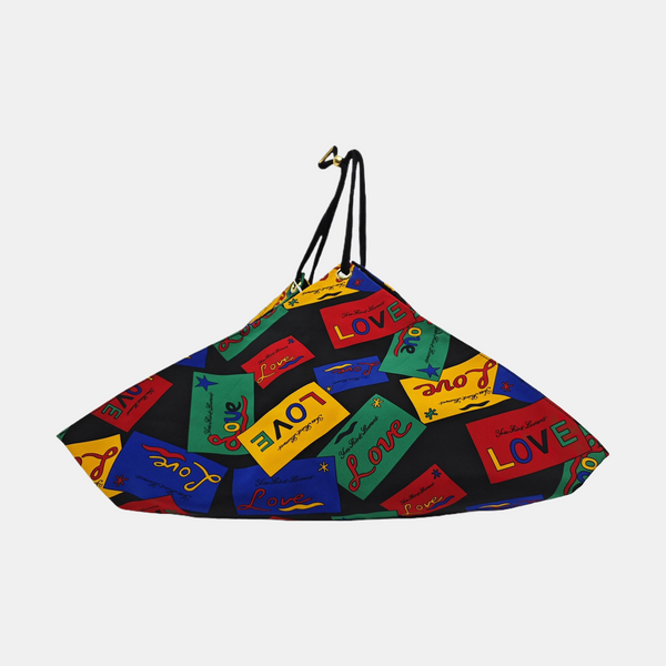 Nylon Top Handle Bag Multicolor