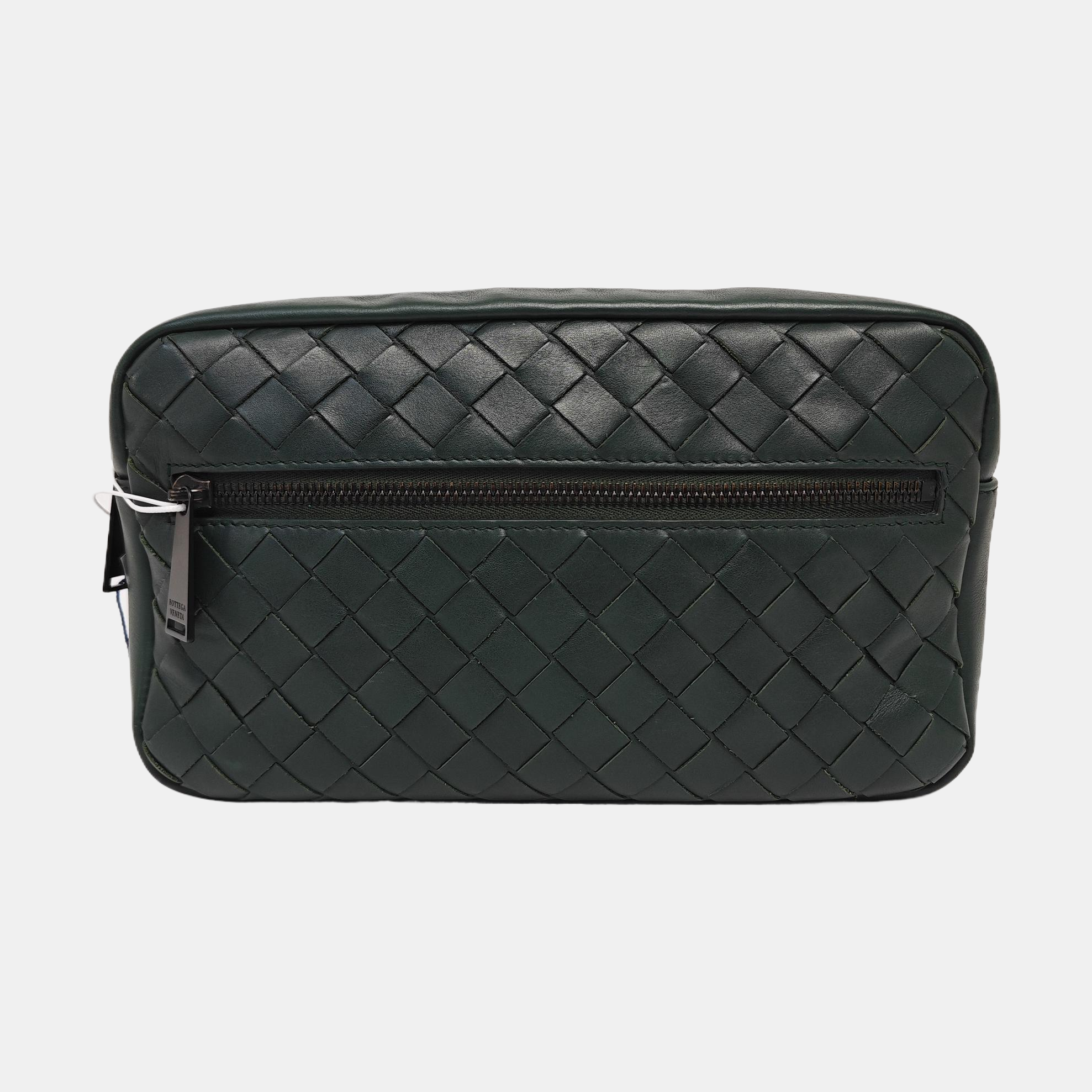 Calfskin Shoulder Bag Green