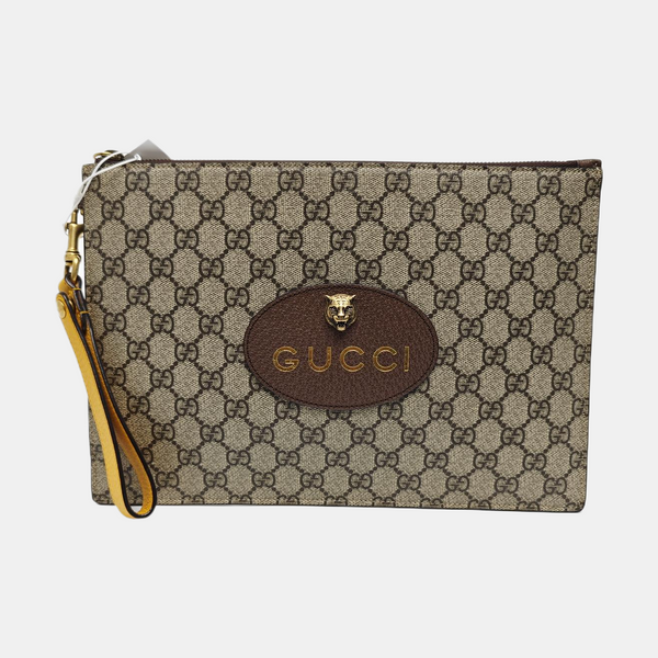 Neo Vintage Monogram Coated Canvas Beige