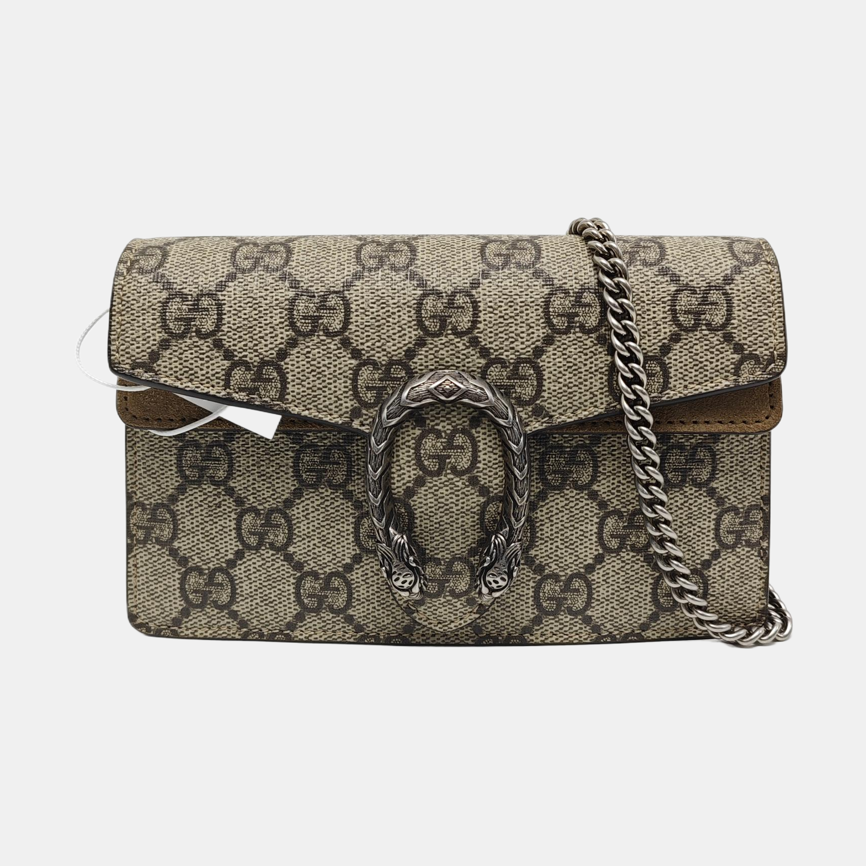 Authenticated pre-owned  Dionysus Super Mini Monogram Coated Canvas Beige - Shoulder Bag at Looply