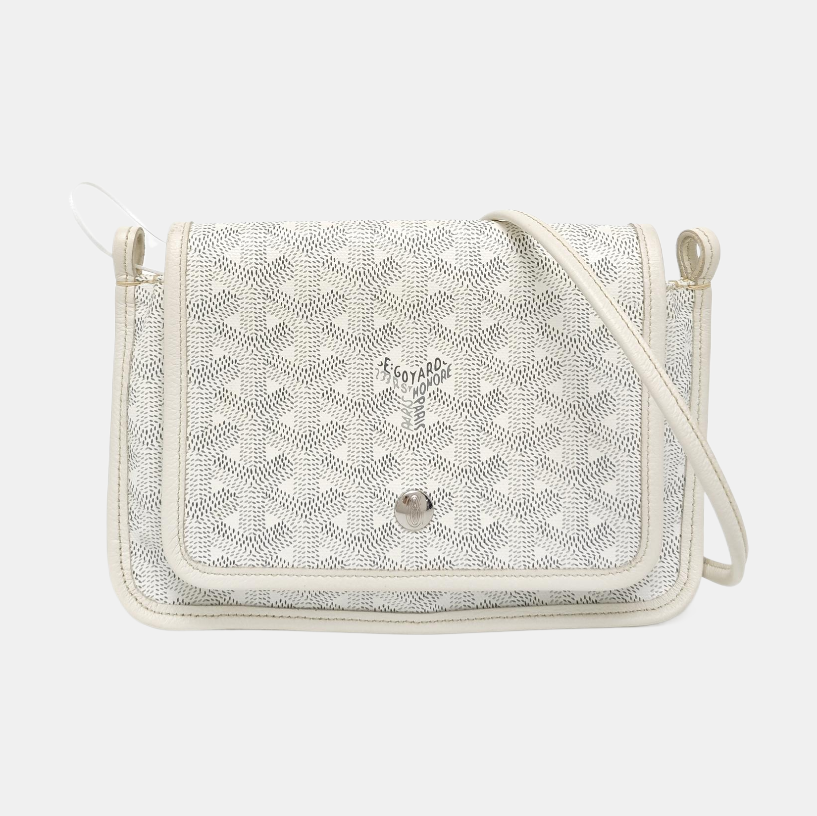 Plumet Coated Canvas White